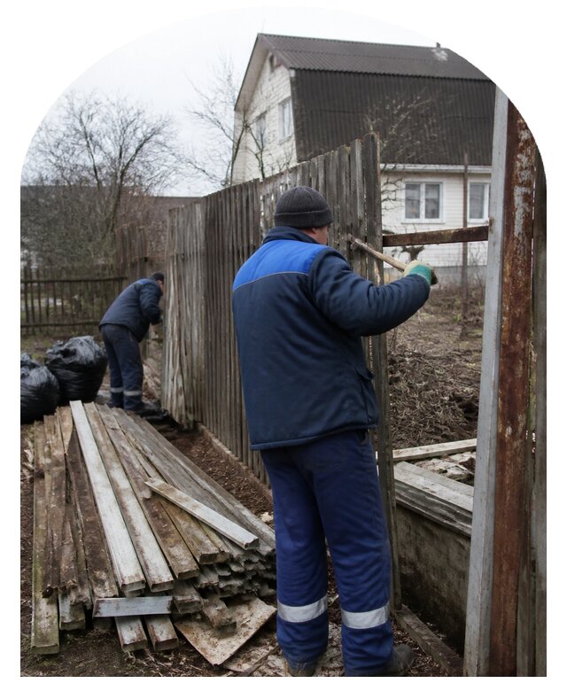 Демонтаж забора в Ульяновске по цене от 4628 р. | Метпроект-Улн